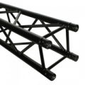 Keturkampė aliuminio konstrukcija DURATRUSS DT 34/2-025 matt black (0,25m.)