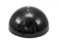 Pusinis veidrodinis gaublys EUROLITE Half Mirror Ball 40cm black motorized