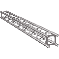 Keturkampė aliuminio konstrukcija PROTRUSS DQ10050 (0,5 m.)