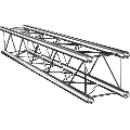Keturkampė aliuminio konstrukcija PROTRUSS SQ22050 (0,5 m.)
