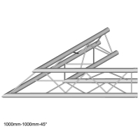Trikampė aliuminio konstrukcija DURATRUSS DT 23-C19-L45