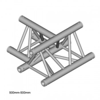 Trikampės aliuminio konstrukcijos DURATRUSS Kampas T forma DT 33/2-T36-T