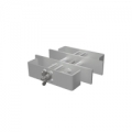 Keturgubas tvirtinimo elementas pakylų kojomsBütec 4700012 - Leg-Clamp 4-fold 50 x 50 mm (Type B)
