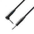 Instrumentinis laidas  Adam Hall Cables 5 Star Series - Instrument Cable Neutrik 6.3 mm Jack mono to 6.3 mm angled Jack mono 6.0 m