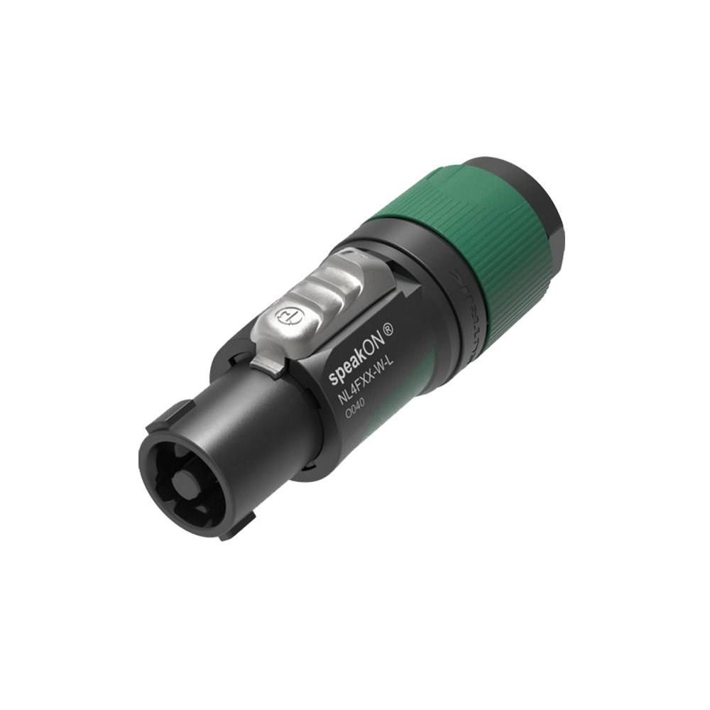 Jungtis Neutrik speakON NL4FXX-W-L, 4 polių