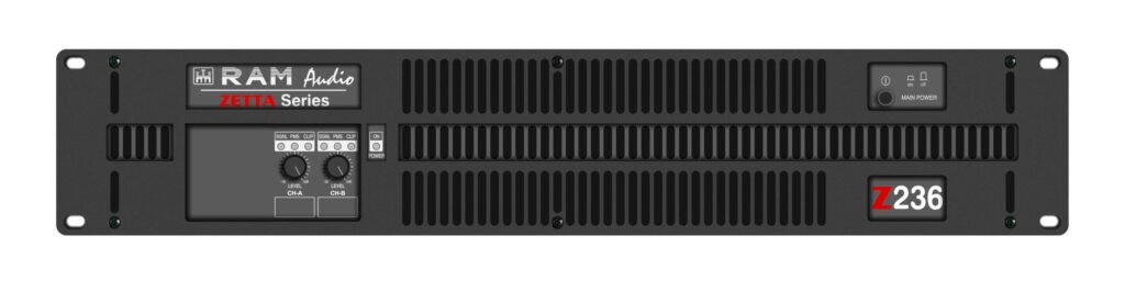 Stiprintuvas RAM Audio Z210, 2x 400W/4 Ohm