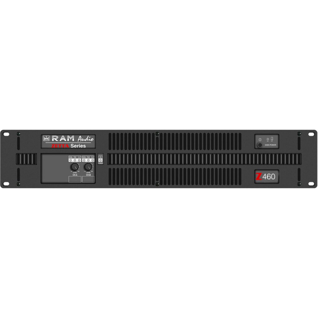 Daugiakanalis stiprintuvas RAM Audio Zetta Z460