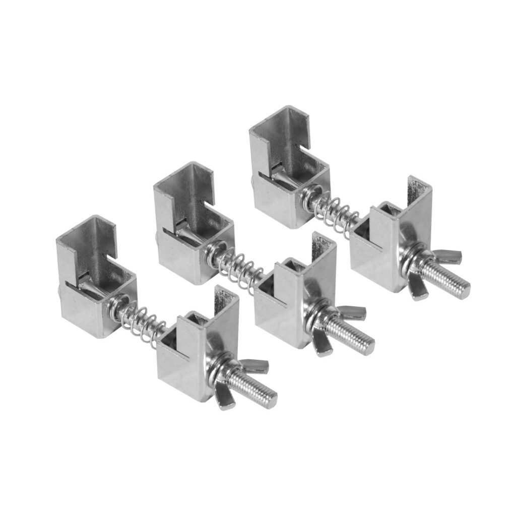 Pakylų sukabinimas DURASTAGE Steel Clamp (3 vnt)