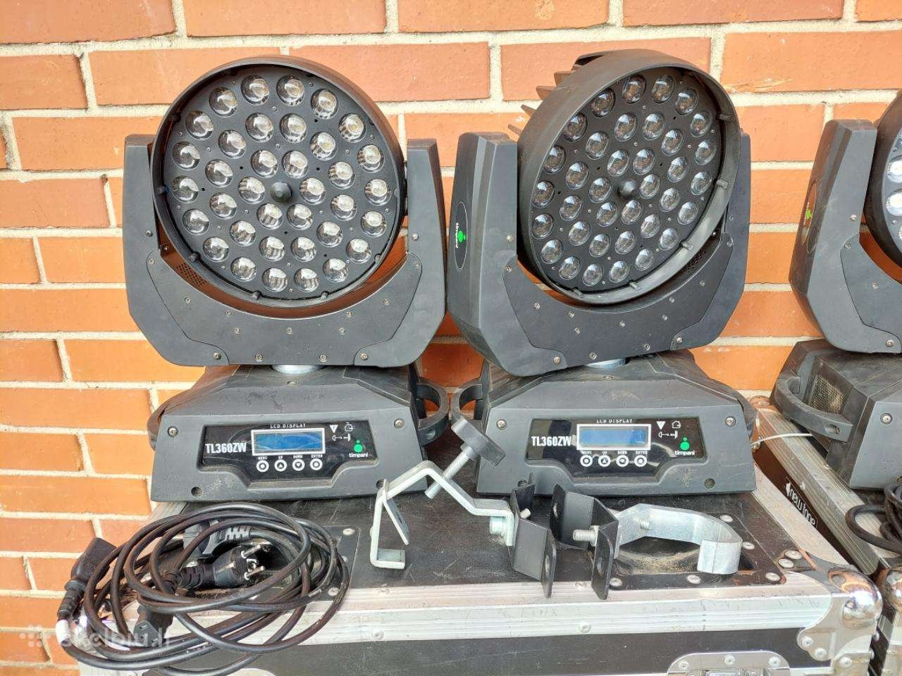 Naudotas Wash galvų (2vnt)+ dėžė komplektas - Image 2