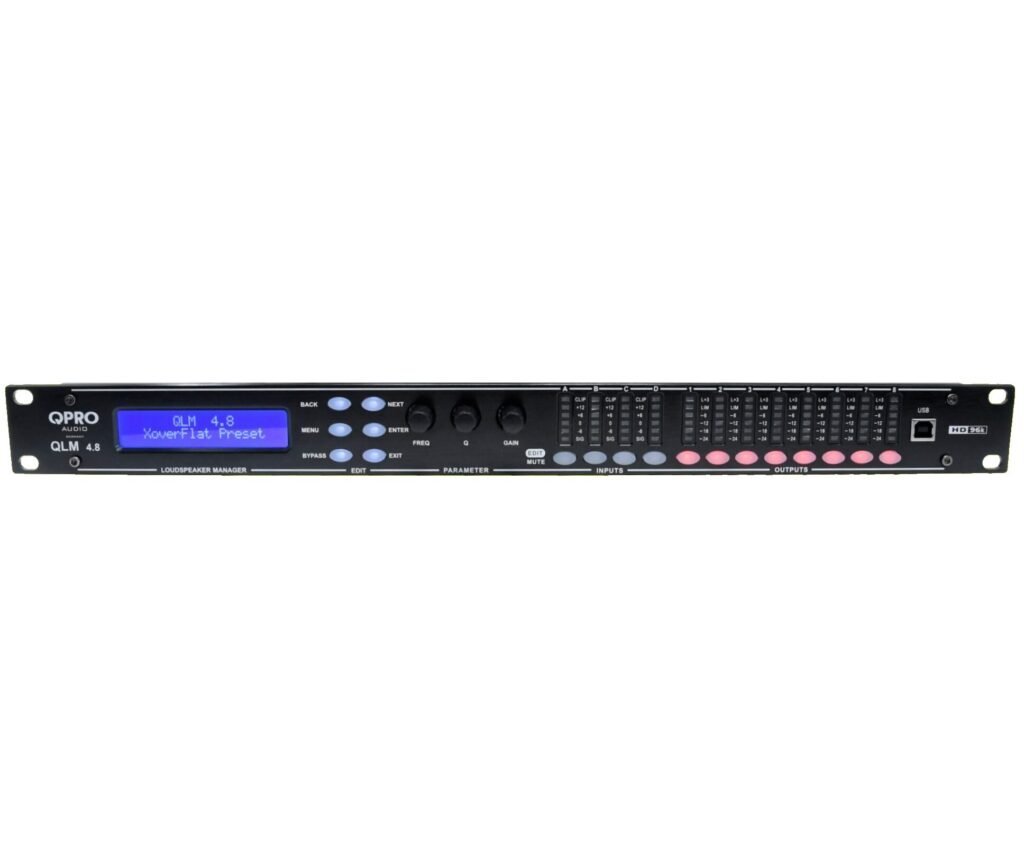 Skaitmeninis garso procesorius QPro QLM 4.8