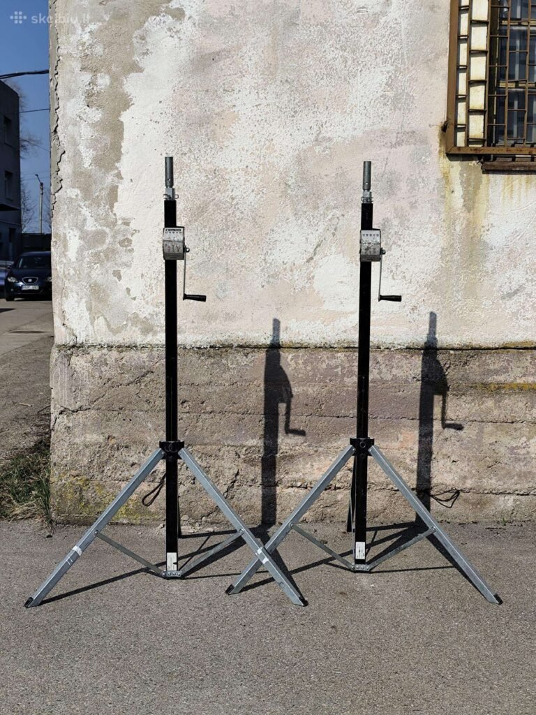 Naudoti keltuvai 2x Protruss Wu380 (80 kg, 3,8m)