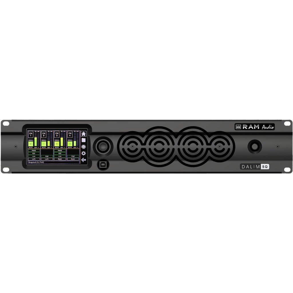 Stiprintuvas su DSP RAM Audio DALIM 5Q