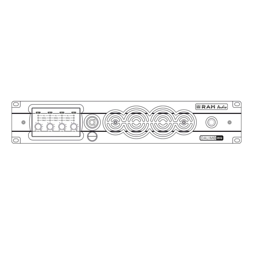 Stiprintuvas RAM Audio DALIMa 10Q