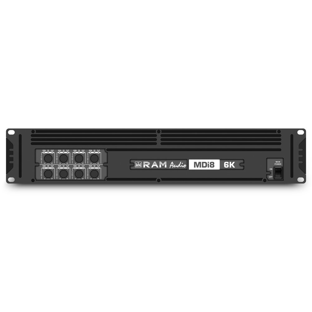 Stiprintuvas RAM Audio MDi8-6K