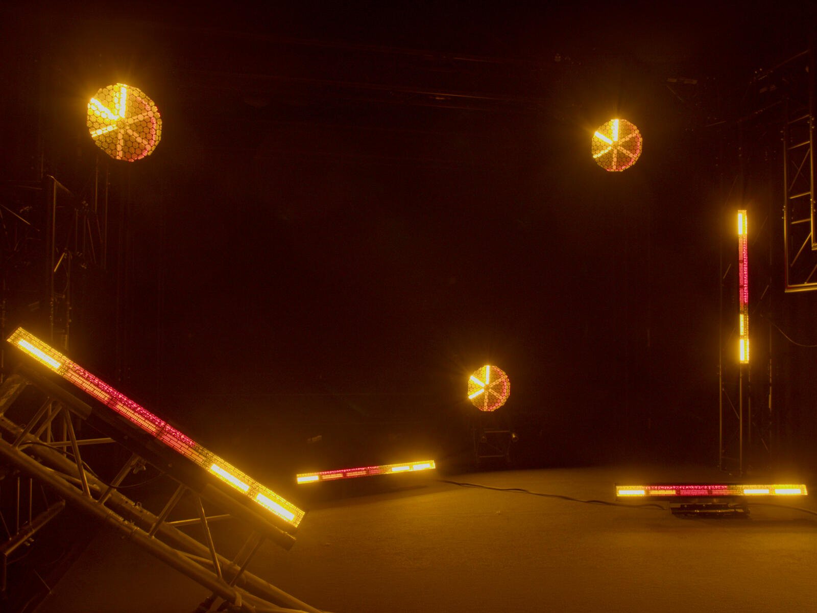 Šviesos efektas EUROLITE LED RETRO 6 Bar ABL - Image 2