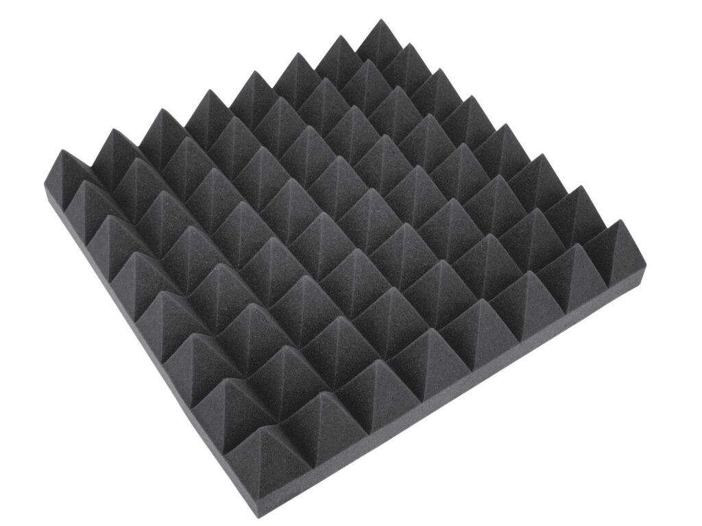 Akustinis porolonas Pyramid 100mm, 50x 50cm