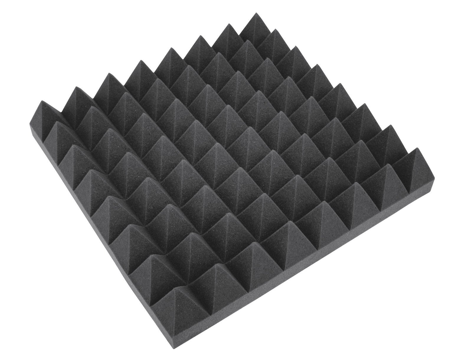 Akustinis porolonas Pyramid 100mm, 50x 50cm - Image 1