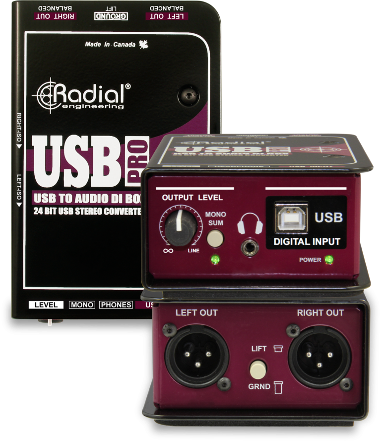 Stereo Di Box Radial Engineering USB-Pro