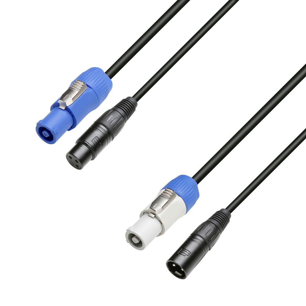 Hibridinis DMX ir elektros maitinimo kabelis AH 3 STAR H PCON D 0150