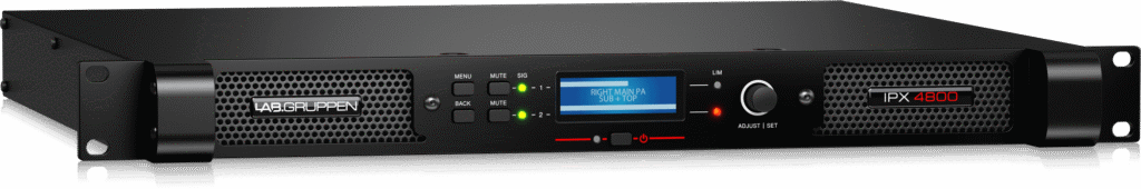 Stiprintuvas su DSP procesoriumi Lab Gruppen IPX 4800
